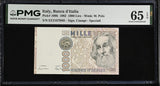 Italy 1000 Lire 1982 P 109 b Gem UNC PMG 65 EPQ