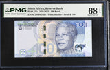 South Africa 100 Rand ND 2023 P 151 a Superb Gem UNC PMG 68 EPQ