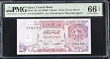Qatar 5 Riyal ND 1996 P 15 a Gem UNC PMG 66 EPQ