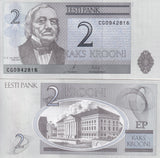 Estonia 2 Krooni 2006 P 85 a UNC