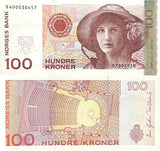 Norway 100 Kroner 2010 P 49 e UNC
