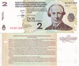 Argentina 2 Pesos 2006 Emergency Note LECOP P NL UNC