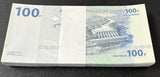 Congo 100 Francs 2022 P 98B New Sign UNC Lot 100 Pcs 1 Bundle