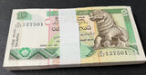 Sri Lanka 10 Rupees 2006 P 108 f UNC LOT 100 PCS 1 Bundle