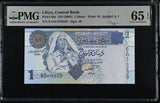 Libya 1 Dinar ND 2004 P 68 a Gem UNC PMG 65 EPQ