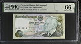 Portugal 20 Escudos 1978 P 176 b Gem UNC PMG 66 EPQ