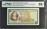 South Africa 10 Rand ND 1967-1974 P 113 b Gem UNC PMG 66 EPQ
