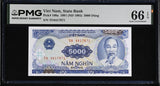 Vietnam 5000 Dong 1991 ND 1993 P 108 a Gem UNC PMG 66 EPQ