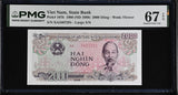 Vietnam 2000 Dong 1988 ND 1989 P 107 B Large Superb Gem UNC PMG 67 EPQ