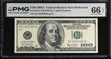 United States 100 Dollars USA 2006A P 528 E Richmond Gem UNC PMG 66 EPQ