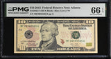 United States 10 Dollars USA 2013 P 540 F Atlanta Gem UNC PMG 66 EPQ