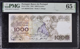 Portugal 1000 Escudos 1994 P 181 k Gem UNC PMG 65 EPQ