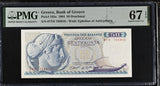 Greece 50 Drachmai 1964 P 195 a Superb Gem UNC PMG 67 EPQ