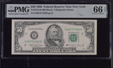 United States 50 Dollars USA 1990 P 544 B New York Gem UNC PMG 66 EPQ