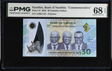 Namibia 30 Dollars Commemorative 2020 P 18 Polymer Superb Gem UNC PMG 68 EPQ