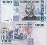 Tanzania 1000 Shilling ND 2003 P 36 a UNC