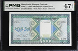 Mauritania 1000 Ouguiya 1989 P 7A Superb Gem UNC PMG 67 EPQ