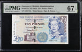 Guernsey 10 Pounds ND 2023 P 57 e Superb Gem UNC PMG 67 EPQ