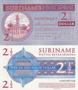 Suriname 2 1/2 Dollar 2004 P 156 UNC
