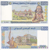 Djibouti 2000 Francs ND 2008 P 43 UNC