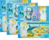 Costa Rica 2000 Colones 2018/2020 P 281 Polymer UNC Lot 3 pcs