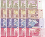 Pakistan Set 4 x LOT 5 = 20 UNC 10 20 50 100 Rupees RANDOM DATE P 45 46 47 48