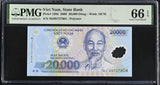 South Vietnam 20000 Dong 2009 P 120 d Gem UNC PMG 66 EPQ