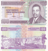 Burundi 100 Francs 2024 P 44 UNC
