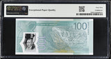 Jamaica 100 Dollars 2022 P 97 Commemorative Superb Gem UNC PMG 69 EPQ