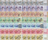 Venezuela Set 7 x LOT 10 = 70 UNC 500 1000 2000-100000 Bolivares 2017 P 94 - 100