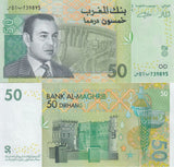 Morocco 50 Dirhams 2002 P 69 AUnc