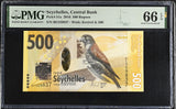 Seychelles 500 Rupees 2016 P 51 a Gem UNC PMG 66 EPQ