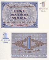 Germany Federal Republic 1 Deutsche Mark ND 1967 P 28 UNC
