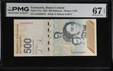 Venezuela 500 Digitales Bolivares 2023 P 121 a Superb Gem UNC PMG 67 EPQ TOP POP
