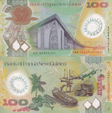 Papua New Guinea 100 Kina 2005 P 33 a Polymer UNC