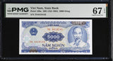 Vietnam 5000 Dong 1991 ND 1993 P 108 a Superb Gem UNC PMG 67 EPQ
