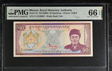 Bhutan 50 Ngultrum ND 2000 P 24 Gem UNC PMG 66 EPQ