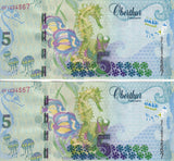 TEST NOTE set 2 UNC ,Seahorse , Oberthur, Securicoat, DualTrack, W folder