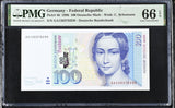 Germany Federal Republic 100 Mark 1996 P 46 Gem UNC PMG 66 EPQ