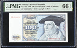 Germany Federal Republic 100 Mark 1980 P 34 d Gem UNC PMG 66 EPQ