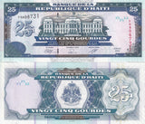 Haiti 25 Gourdes 2009 P 266 d UNC