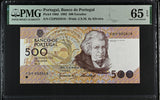 Portugal 500 Escudos 1992 P 180 d GEM UNC PMG 65 EPQ