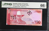 Namibia 100 Dollars 2025 P 23 Gem UNC PMG 66 EPQ