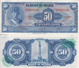 Mexico 50 Pesos 29.12.1972 P 49 u UNC