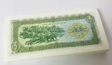 Laos 5 Kip ND 1979 P 26 UNC LOT 100 PCS 1 BUNDLE