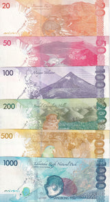 Philippines Set 6 UNC 20 50 100 200 500 1000 Pesos Mixed Date P 222 226 - 234