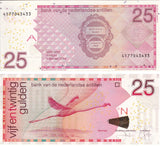 Netherland Antilles 25 Gulden 2014 P 29 UNC