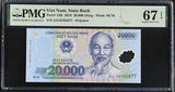 Vietnam 200000 Dong 2018 P 120 i Superb Gem UNC PMG 67 EPQ