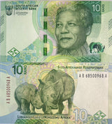 South Africa 10 Rand 2023 P 148 UNC