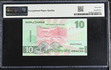 Zambia 10 Kwacha 2024 P 62 a Nice 6222622 Superb Gem UNC PMG 69 EPQ TOP POP